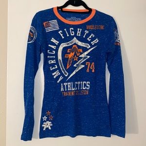 American fighter long sleeve